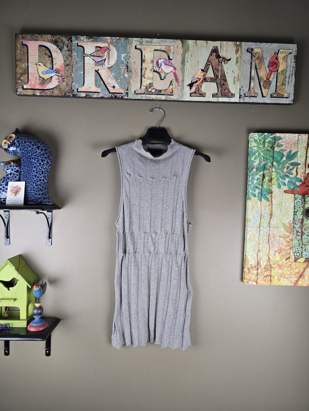 Alexander Wang Sleeveless Mockneck Dress Medium